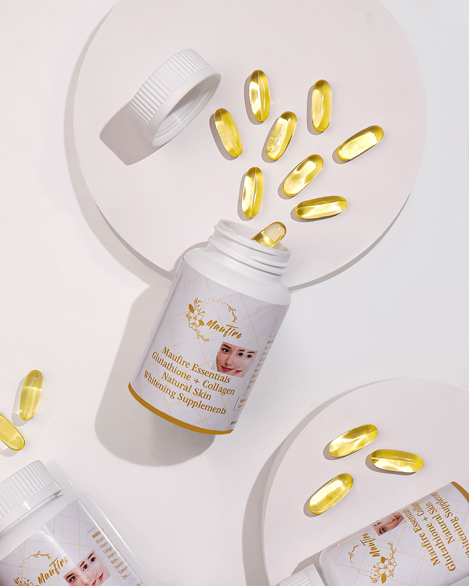 Glutathione + Collagen Natural Skin Whitening Supplements